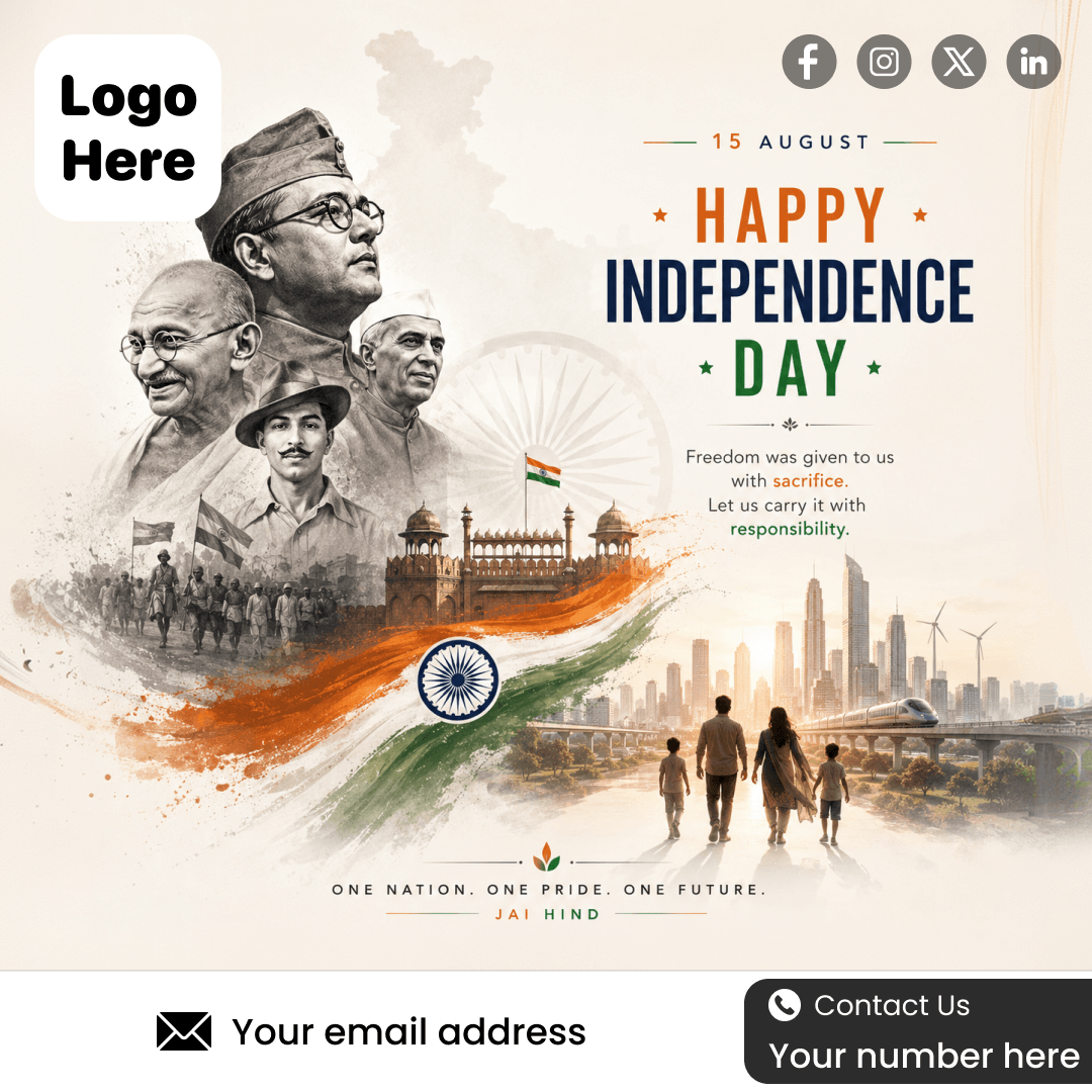 Independence Day poster template